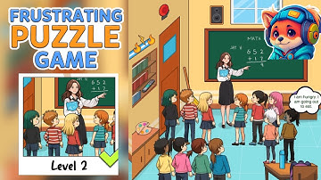 Frustrating Puzzle Game – Level 2 help the students escape Walkthrough Solutions | iOS / Android
