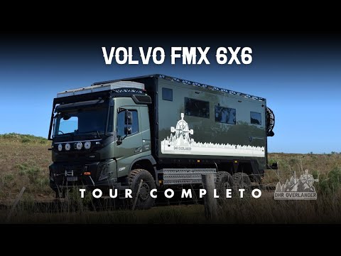 O MAIOR OVERLANDER JÁ FEITO NO BRASIL! Tour Completo no Volvo FMX 6x6 da DHR