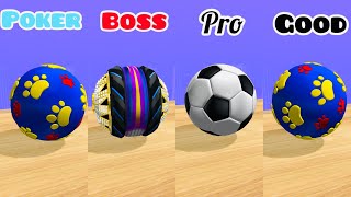 4 balls going competition all levels play game android iOS devices screenshot 1