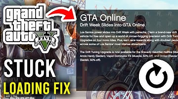 How To Fix GTA 5 Online Stuck On Loading Screen - Step By Step