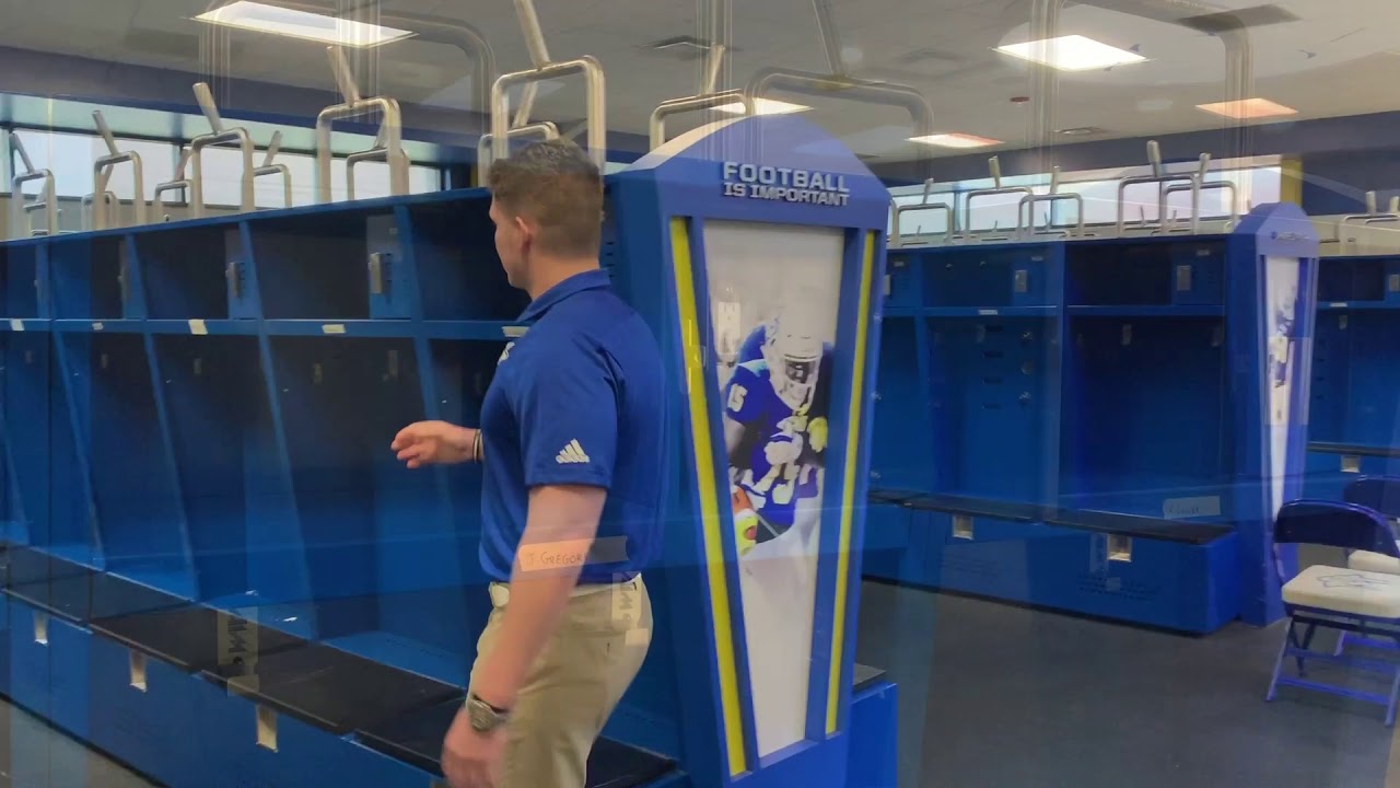 Limestone Football Locker Room Tour YouTube
