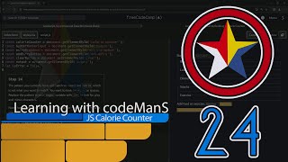 (UPDATED) Learn Form Validation by Building a Calorie Counter: Step 24 | freeCodeCamp | JavaScript