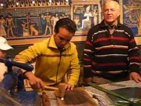 ПАПИРУС - Тайна изготовления папируса раскрыта!!! -  ч.1