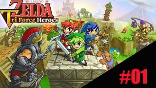 The Legend of Zelda Triforce Heroes: #01 Las ropas del héroe (guía 100%)