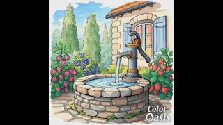 This Well Looks Like A Side Quest 😎🌿 Follow For Chaos #SigmaGirl #Shorts #Coloring