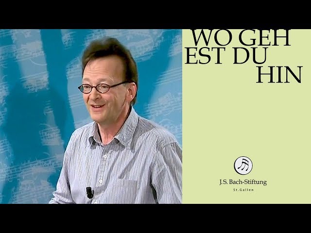 Bach-Stiftung workshop