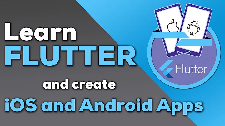 Flutter Tutorial for Beginners - Build iOS and Android Apps with Google's Flutter & Dart