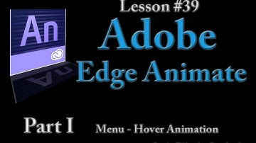 Adobe Edge Animate Lesson #39 - Part 1 - Hover Animation