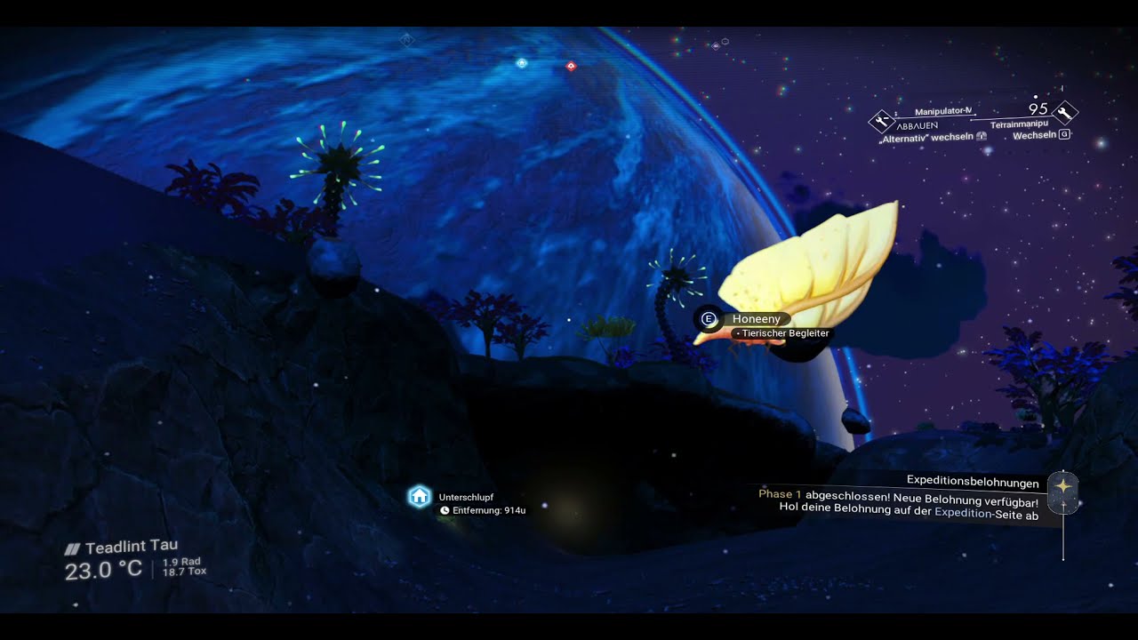 No Man's Sky: Frontiers, Expedition 3, Final Rendezvous Point.