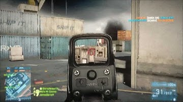 battlefield 3 M4A1 setup/review