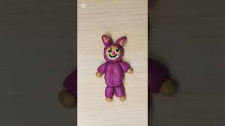 Meme🥰 I made Labubu😍 #labubu #plasticine #memes #ltrending #funny #toys #clay #claycracking