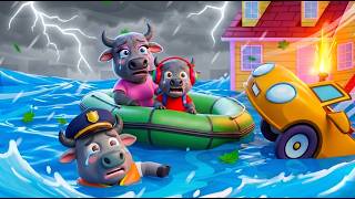 Flood Safety Tips 🌊🛟 | Educational Song for Kids | WoWo Kids Songs