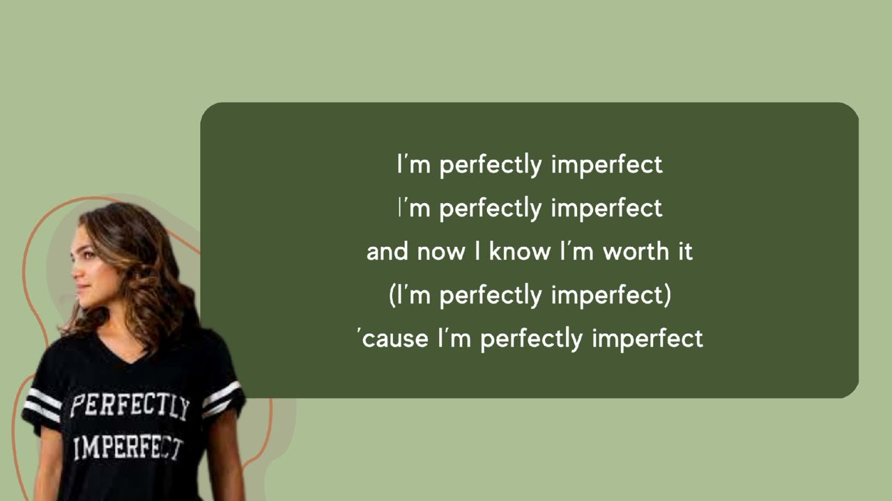 Perfectly Imperfect - Ada Pasternak (Simple Lyric)