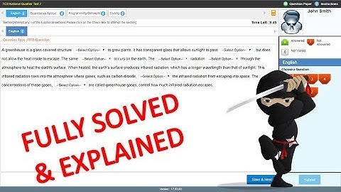 TCS Ninja Mock Test English Fully Solved with Detailed Explanation | Coffee With Codes Solved
