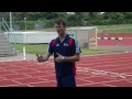 Ben Bright takes novice triathletes through a transition session
