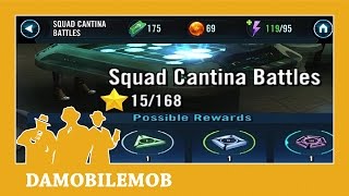 ★ Star Wars Galaxy of Heroes | SQUAD CANTINA BATTLES & Upgrading Attacks and Abilities | iOS ★ screenshot 4