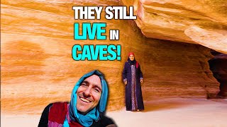 They Still Live In Caves! | Exploring the Bedouins of Petra Jordan 🇯🇴