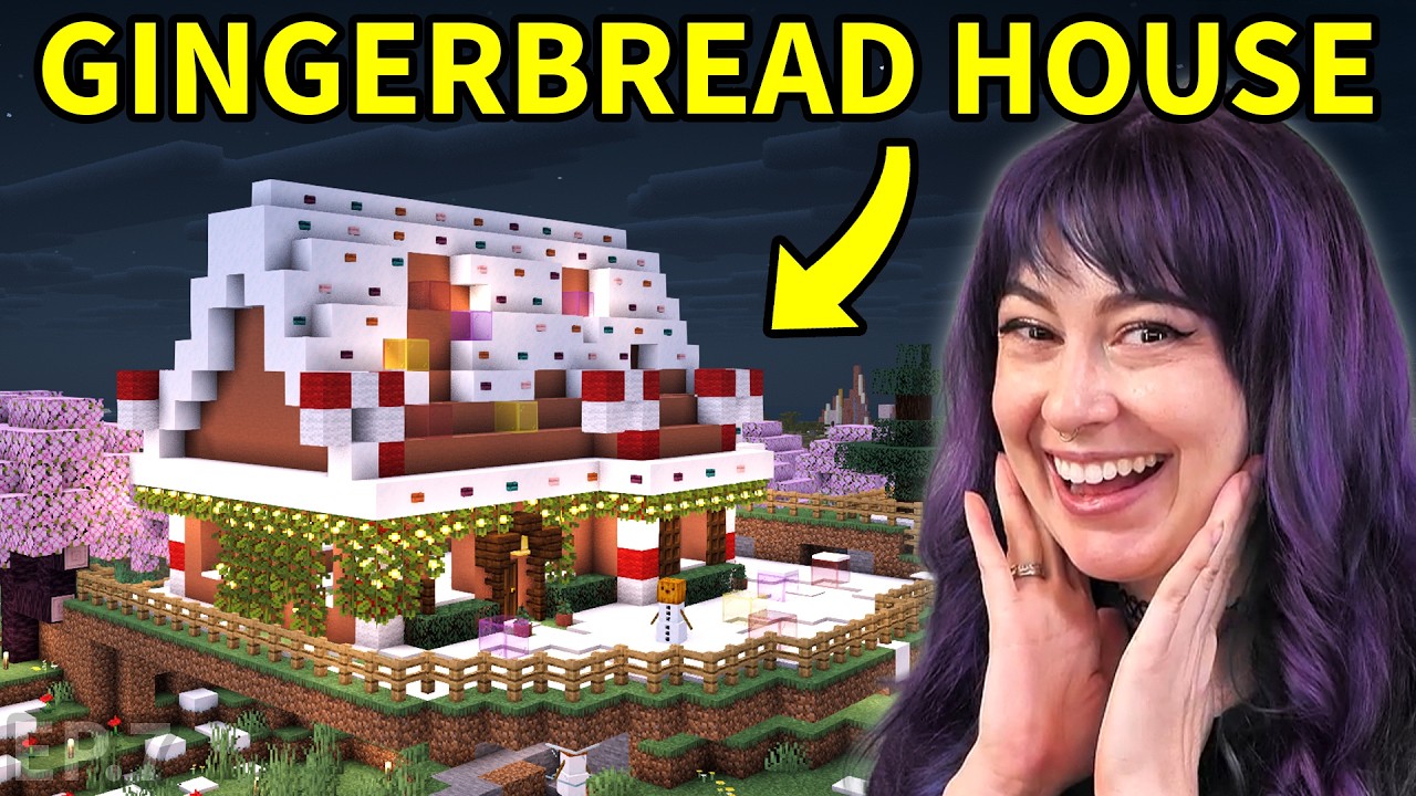 Can we build a Cozy Gingerbread House in Minecraft?