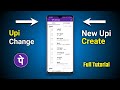 phonepe upi id create , and upi id change , phonepe upi id issue