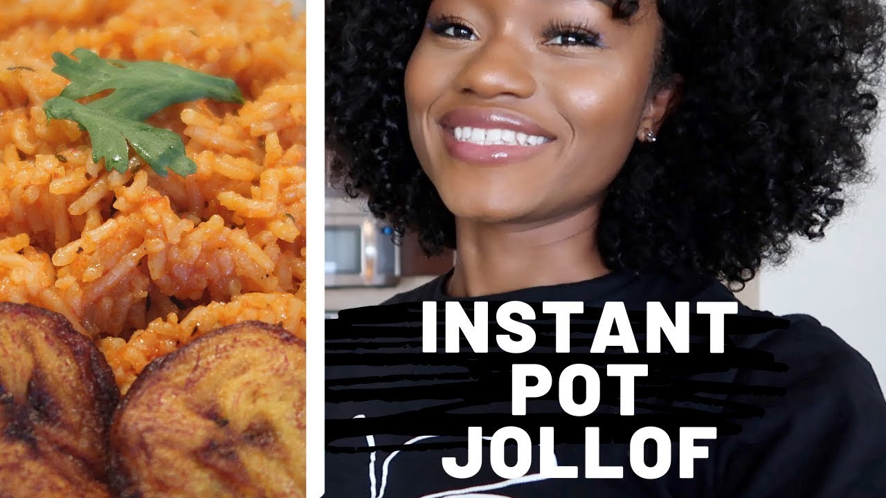 instant pot jollof rice