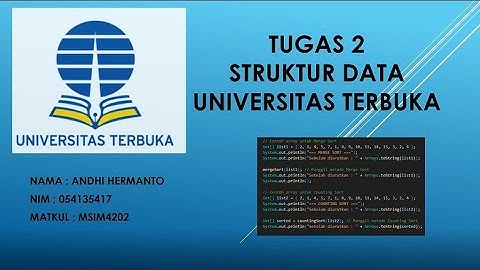 Tugas 2 Struktur data