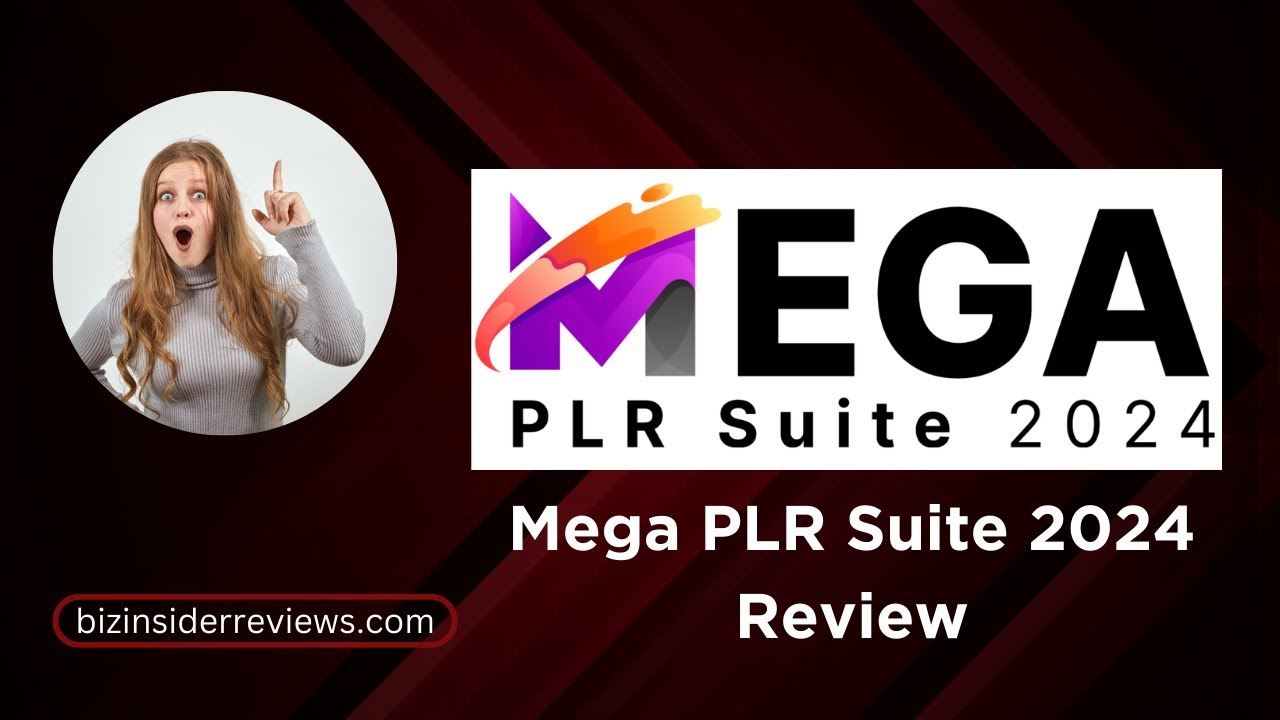 Mega PLR Suite 2024 Review + Premium Bonuses - YouTube
