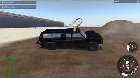 BeamNG.Drive - Grid Map with more Mud/Sand