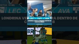 GOLS E REAÇÕES! LONDRINA 3X2 AVAÍ #londrinaec #londrina #futebol #serieb #avaifc #serieb2026