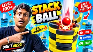 Title: Stack Ball 3D - Can You Break Every Level? 🔥 Satisfying Mobile Gameplay screenshot 3