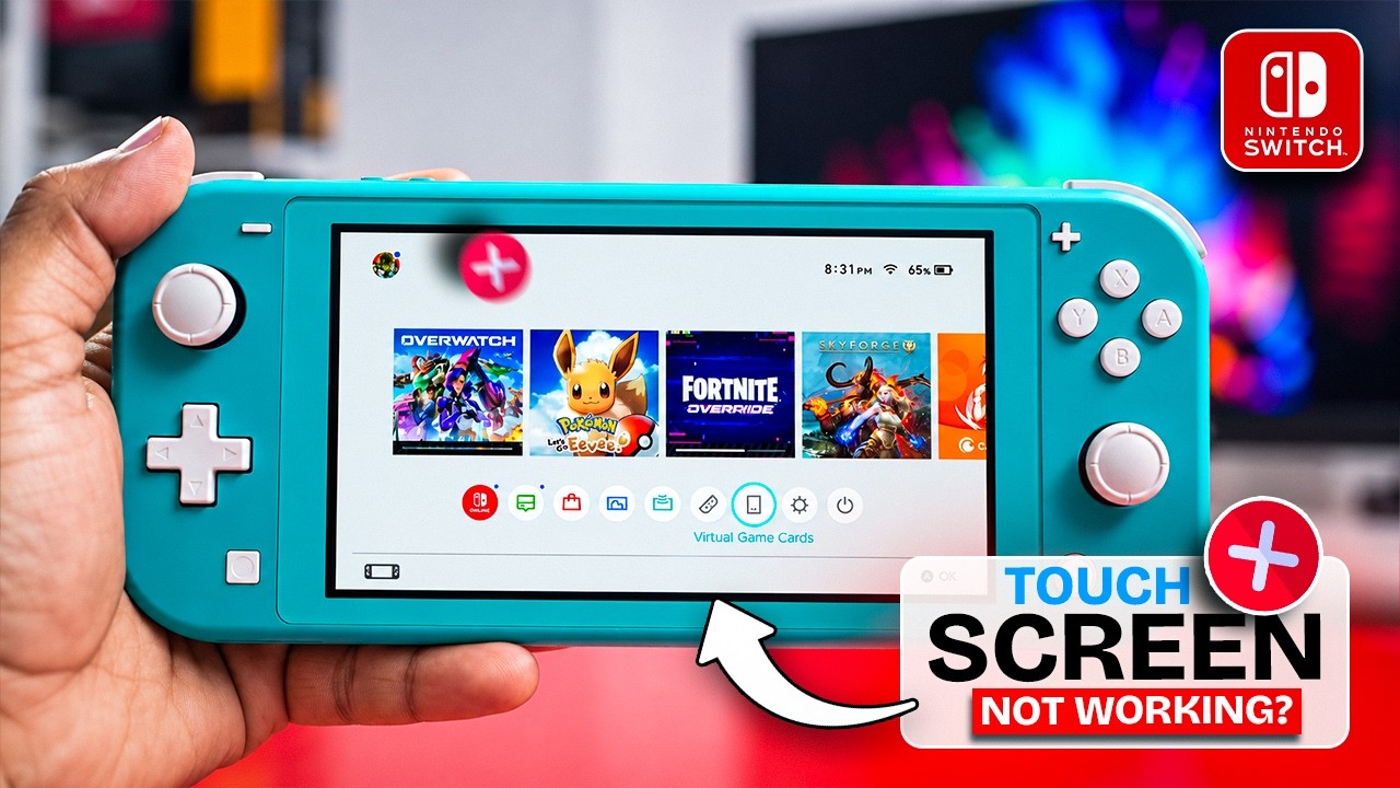 How to Fix a Unresponsive Touch Screen on Your Nintendo Switch