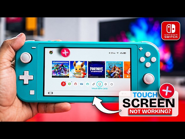Nintendo Switch 本体 赤/青ボタンの部分皮が落ちたでも動きます How to Fix a Unresponsive Touch Screen on Your Nintendo Switch