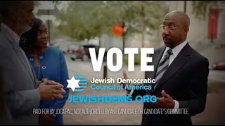 Jewish Dems Stand with Rev. Raphael Warnock