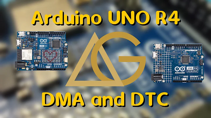 How to use DMA and DTC on UNO-R4.