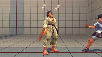 Ultra Street Fighter 4 Makoto’s Dizzy / Stun Animation
