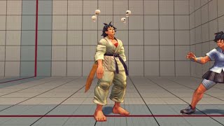 Ultra Street Fighter 4 Makoto’s Dizzy / Stun Animation