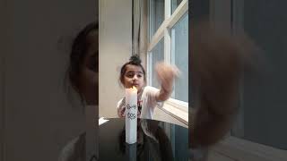 Flying ghost experiment for kids