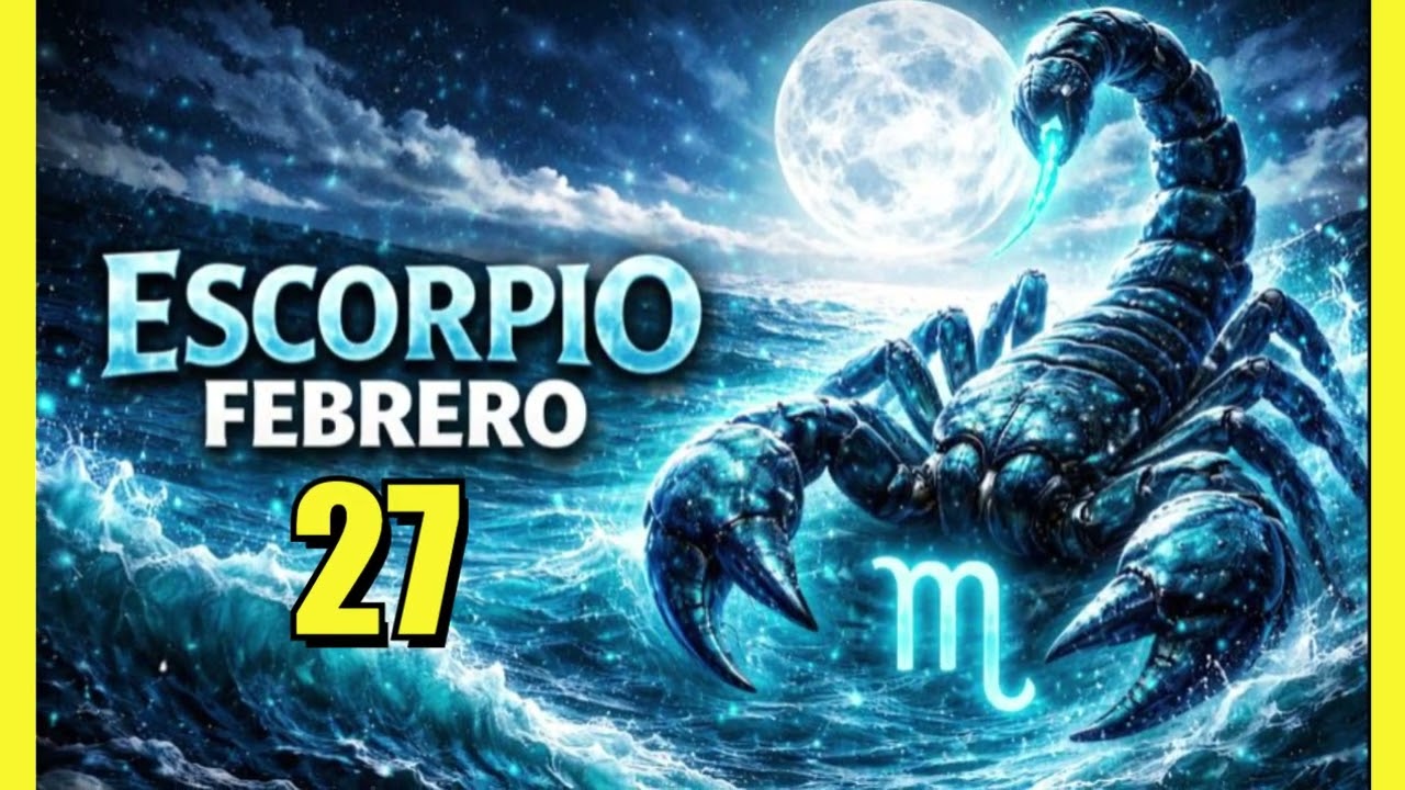 ESCORPIO ♏ Creé en vos y en tu capacidad para construir el futuro que deseás