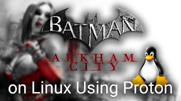 Batman Arkham City GOTY on Linux with Fixes - SteamPlay - Proton + DXVK - Fedora 30