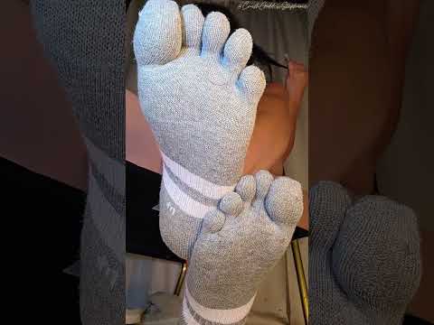 Being down there is so good for you. #goddess #foot #feet #toes #socks #toesocks