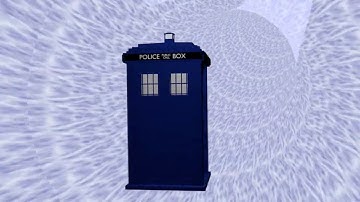 Tardis vortex animation test (Blender)
