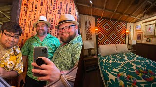 Disney Inspired Polynesian Tiki Airbnb & Dinner At Ohana With The New Menu | Orlando Vacation Villas