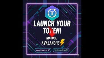 🚀 Launch Your ERC-20 Token on Avalanche Without Code with Tokentry!