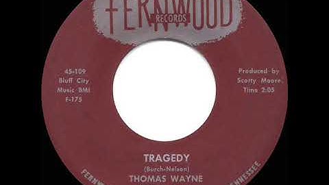1959 HITS ARCHIVE: Tragedy - Thomas Wayne