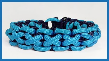 How To Make A "Crossing Falls" Paracord Bracelet Design Without Buckle