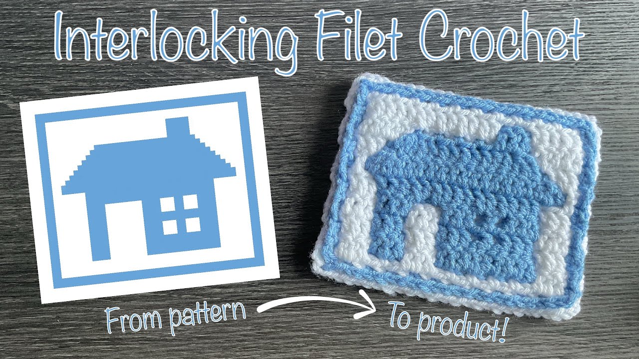 Interlocking Filet Crochet Tutorial