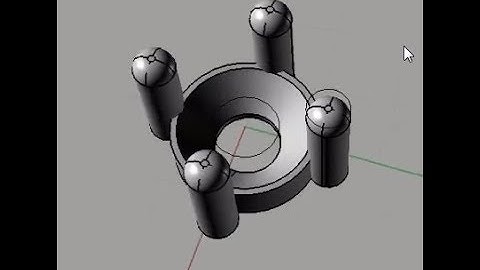 round kolet rhino cad design for jewellery basic or advance  part1