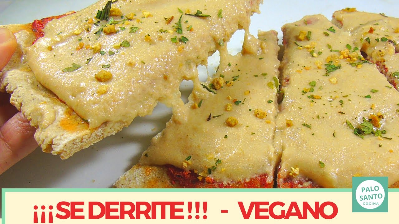QUESO VEGANO para PIZZA| ¡Se DERRITE!