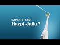 Vidéo: Brosse à dents électrique 3 en 1 détartrante avec jet dentaire Haepi Julia