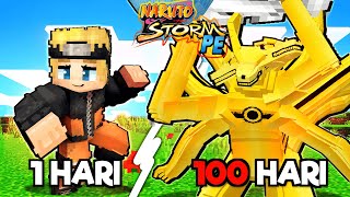 100 Hari di Minecraft 'Naruto Storm'✨ Sebagai Clan UZUMAKI 🔥😱