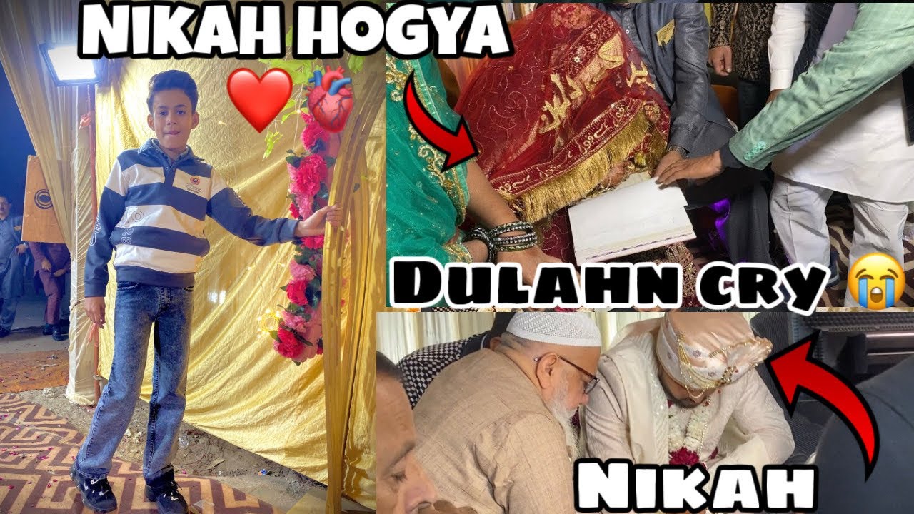 Mashallah 🥰 shaadi hogyi cousin sis ki 👍cousin sis rone lgi🥹 